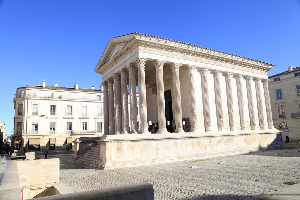 Appart'hôtel Odalys Le Cheval Blanc Nîmes Extérieur photo